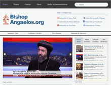 Tablet Screenshot of bishopangaelos.org